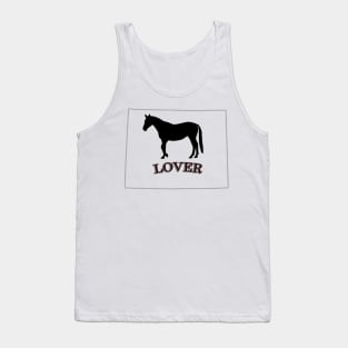 Wyoming Horse Lover Gift Tank Top